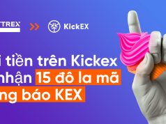 Gửi tiền lên KickEX và nhận thưởng 15 đô la bằng stablecoin KEX
