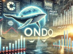 Ondo Finance (ONDO) tiếp tục tăng giá bất chấp việc cá voi chốt lời tăng mạnh
