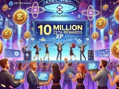 ZetaChain công bố đợt airdrop XP đầu tiên với 10 triệu phần thưởng token ZETA
