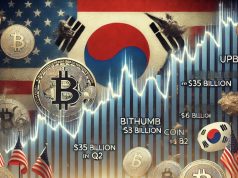 Khối lượng giao dịch crypto ở Hàn Quốc giảm mạnh 83% trong Q2