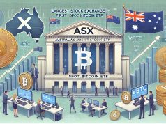 Sàn giao dịch chứng khoán lớn nhất Úc niêm yết quỹ ETF Bitcoin giao ngay đầu tiên