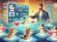 Tapos (HEART): Game nhấp chuột Tickle to Earn trên Aptos