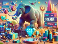 Raydium một lần nữa đánh bại Uniswap về khối lượng DEX hàng tháng Token RAY của Raydium vẫn còn rất hot bất chấp giá Bitcoin chậm lại