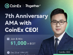 CoinEx kỷ niệm 7 năm thành lập: CEO chia sẻ những cột mốc quan trọng và kế hoạch tương lai